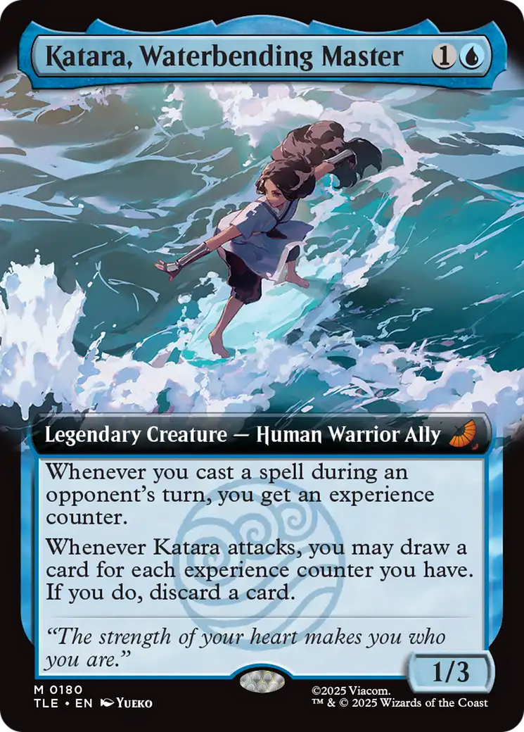 Katara, Waterbending Master (Extended Art) [Avatar: The Last Airbender: Eternal-Legal] | Exor Games New Glasgow