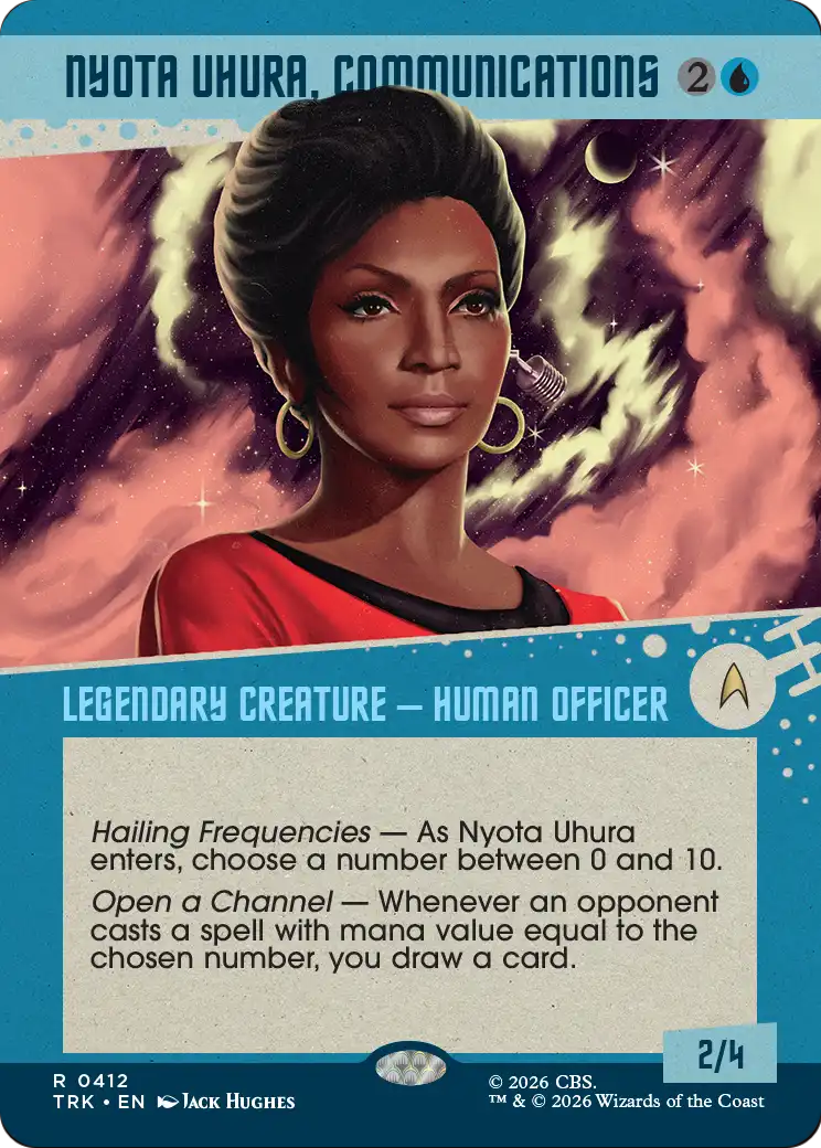 Nyota Uhura, Communications (Showcase) [Star Trek] | Exor Games New Glasgow