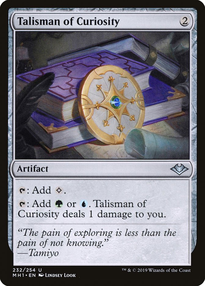 Talisman of Curiosity [Modern Horizons] | Exor Games New Glasgow