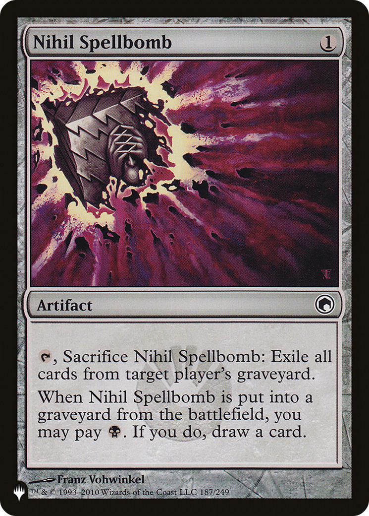 Nihil Spellbomb [The List] | Exor Games New Glasgow