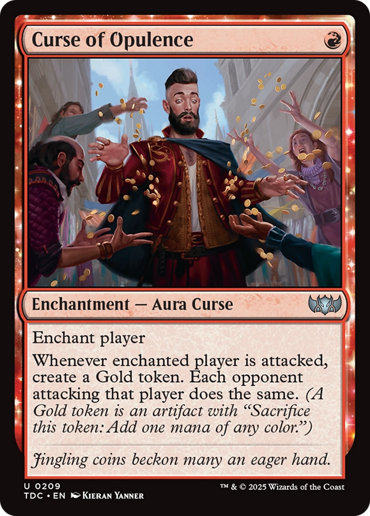 Curse of Opulence [Tarkir: Dragonstorm Commander] | Exor Games New Glasgow