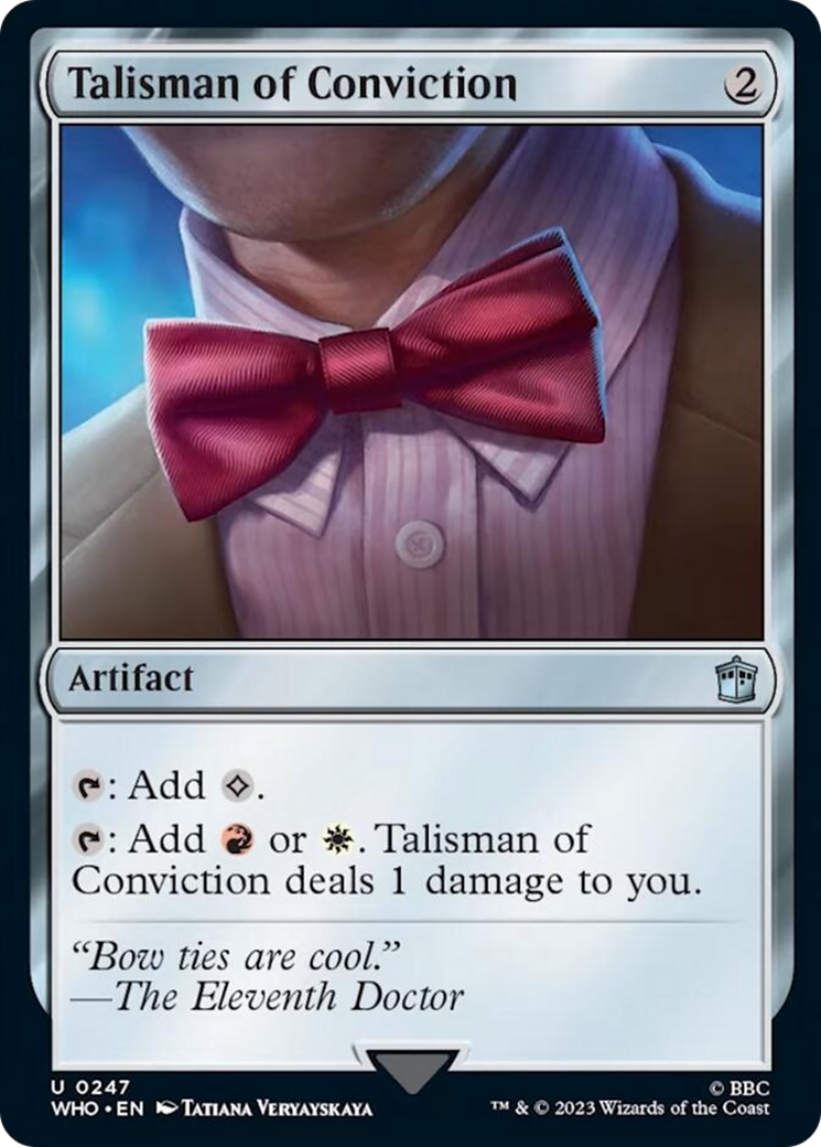 Talisman of Conviction [Doctor Who] | Exor Games New Glasgow