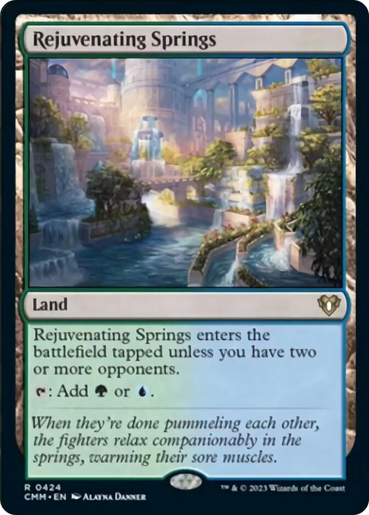 Rejuvenating Springs [Commander Masters] | Exor Games New Glasgow