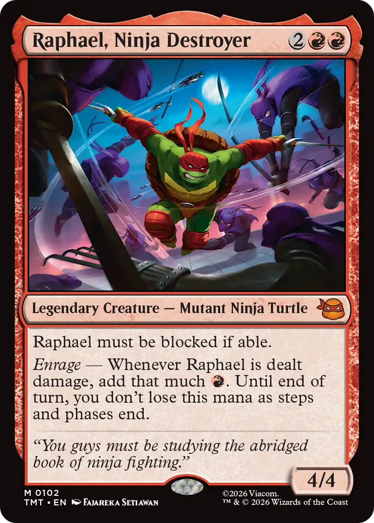 Raphael, Ninja Destroyer [Teenage Mutant Ninja Turtles] | Exor Games New Glasgow