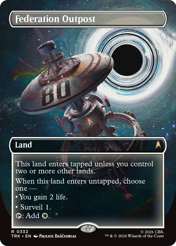 Federation Outpost (Borderless) [Star Trek] | Exor Games New Glasgow