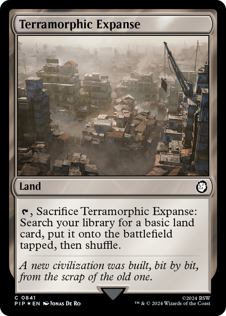 Terramorphic Expanse (Surge Foil) [Fallout] | Exor Games New Glasgow