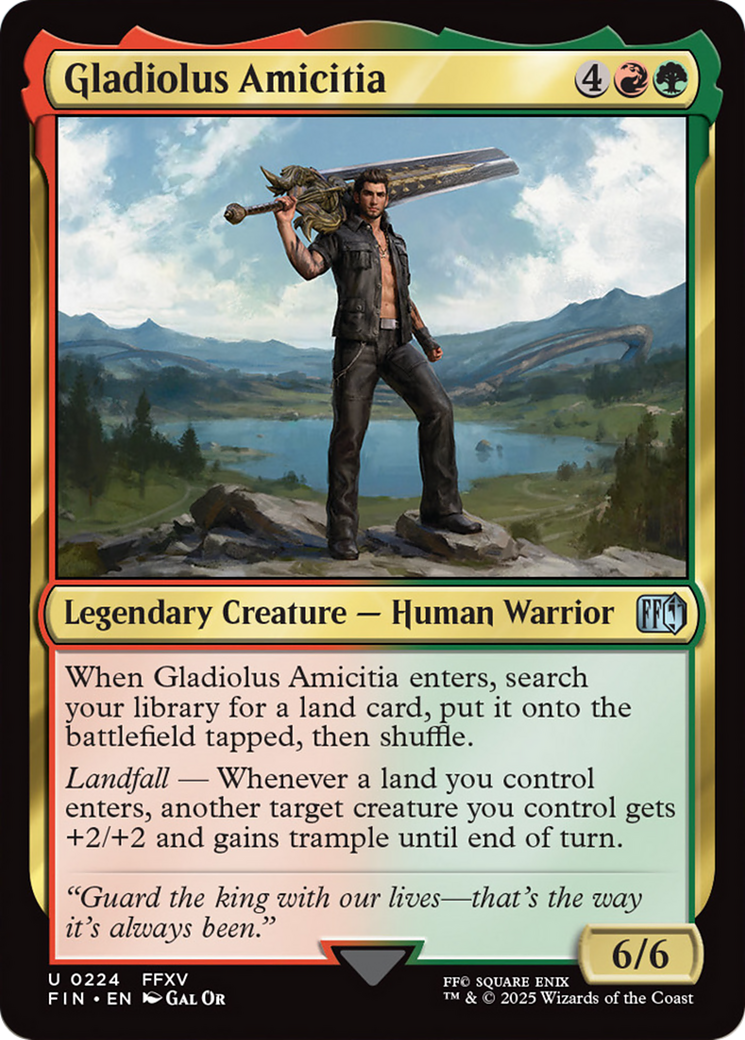 Gladiolus Amicitia [FINAL FANTASY] | Exor Games New Glasgow