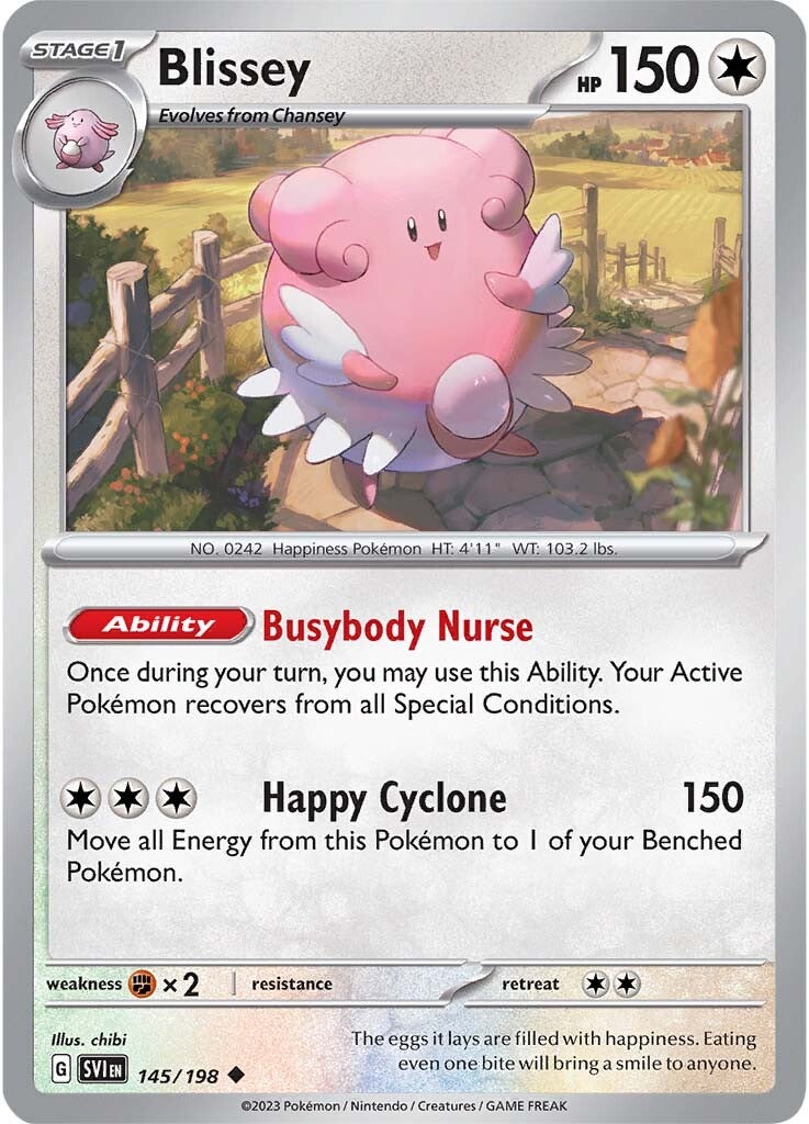 Blissey (145/198) [Scarlet & Violet: Base Set] | Exor Games New Glasgow