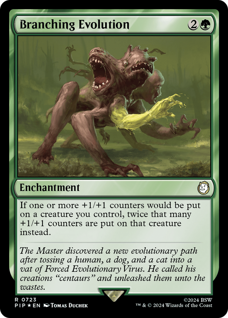 Branching Evolution (Surge Foil) [Fallout] | Exor Games New Glasgow