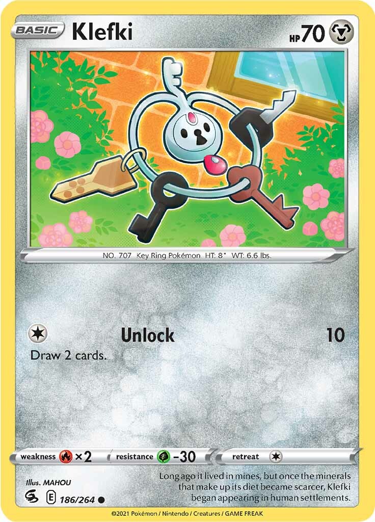 Klefki (186/264) [Sword & Shield: Fusion Strike] | Exor Games New Glasgow