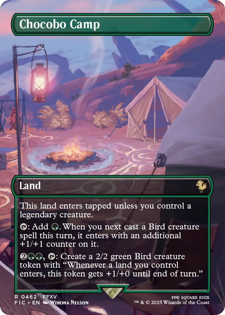 Chocobo Camp (Borderless) [FINAL FANTASY Commander] | Exor Games New Glasgow