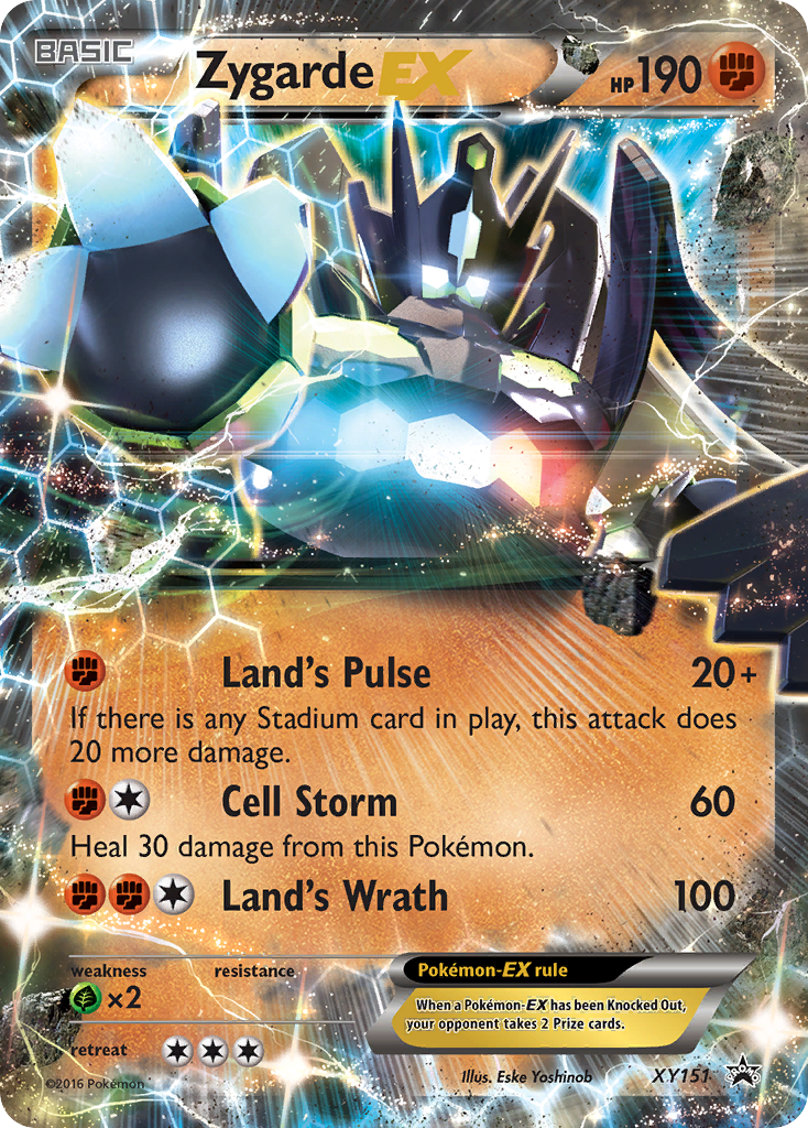 Zygarde EX (XY151) [XY: Black Star Promos] | Exor Games New Glasgow