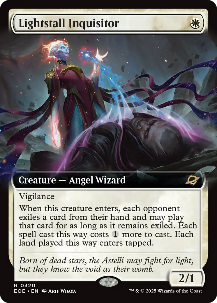 Lightstall Inquisitor (Extended Art) [Edge of Eternities] | Exor Games New Glasgow