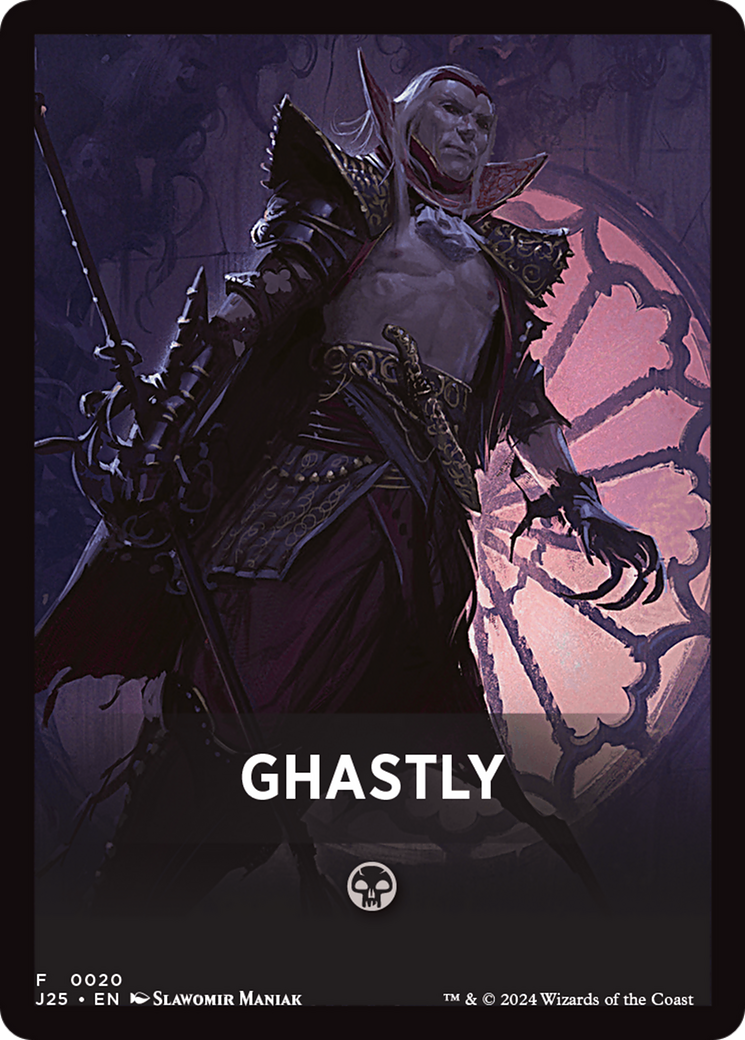 Ghastly Theme Card [Foundations Jumpstart Front Cards] | Exor Games New Glasgow