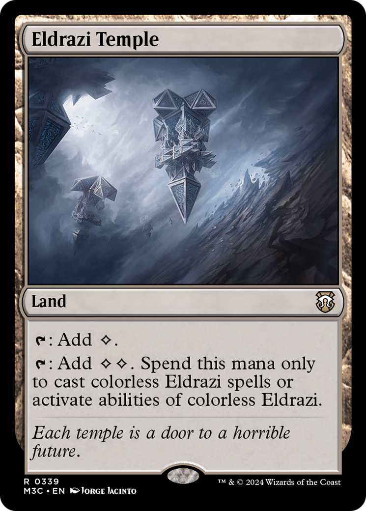 Eldrazi Temple (Ripple Foil) [Modern Horizons 3 Commander] | Exor Games New Glasgow
