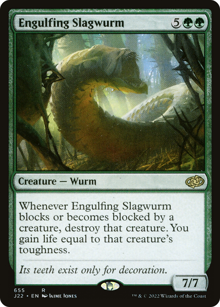 Engulfing Slagwurm [Jumpstart 2022] | Exor Games New Glasgow