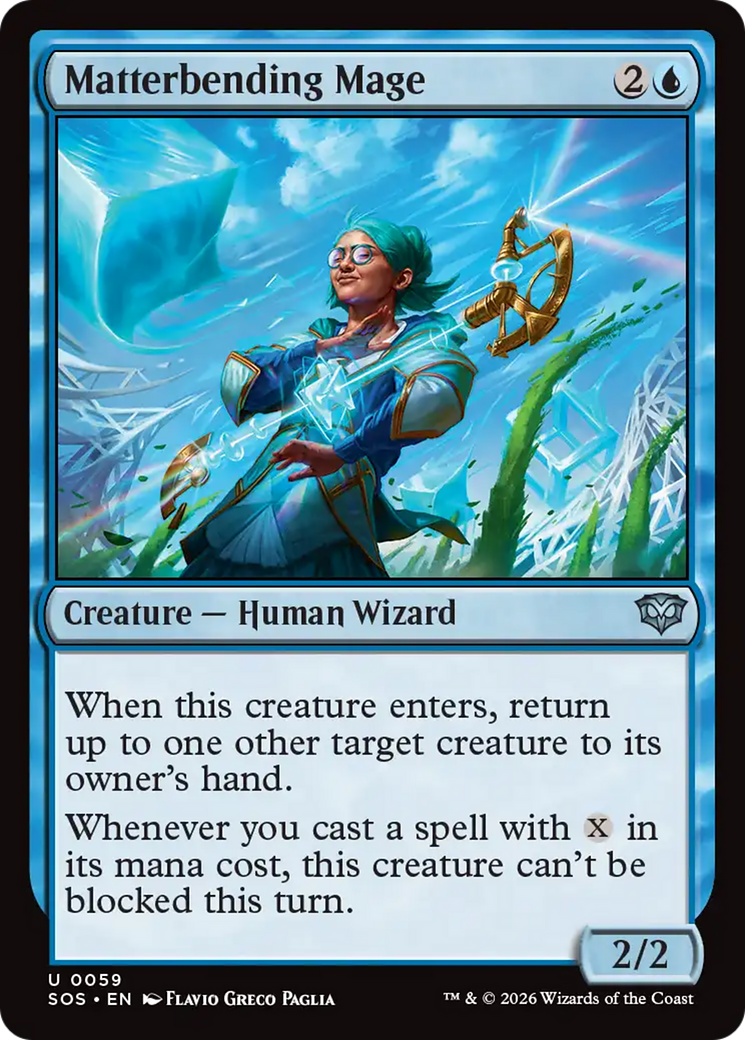 Matterbending Mage [Secrets of Strixhaven] | Exor Games New Glasgow