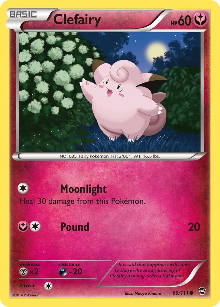Clefairy (69/111) [XY: Furious Fists] | Exor Games New Glasgow