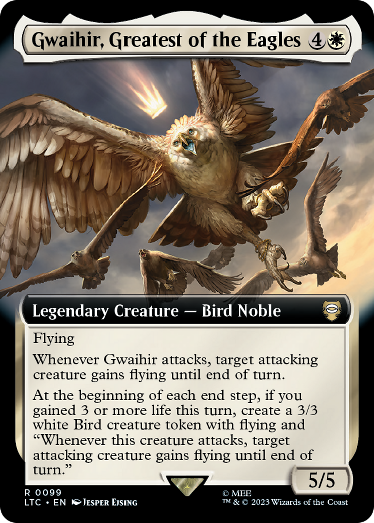 Gwaihir, Greatest of the Eagles (Extended Art) [The Lord of the Rings: Tales of Middle-Earth Commander] | Exor Games New Glasgow