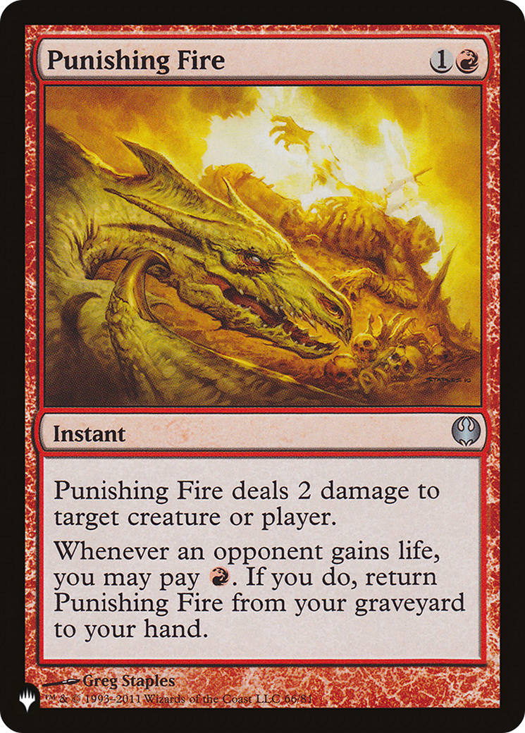 Punishing Fire [The List Reprints] | Exor Games New Glasgow