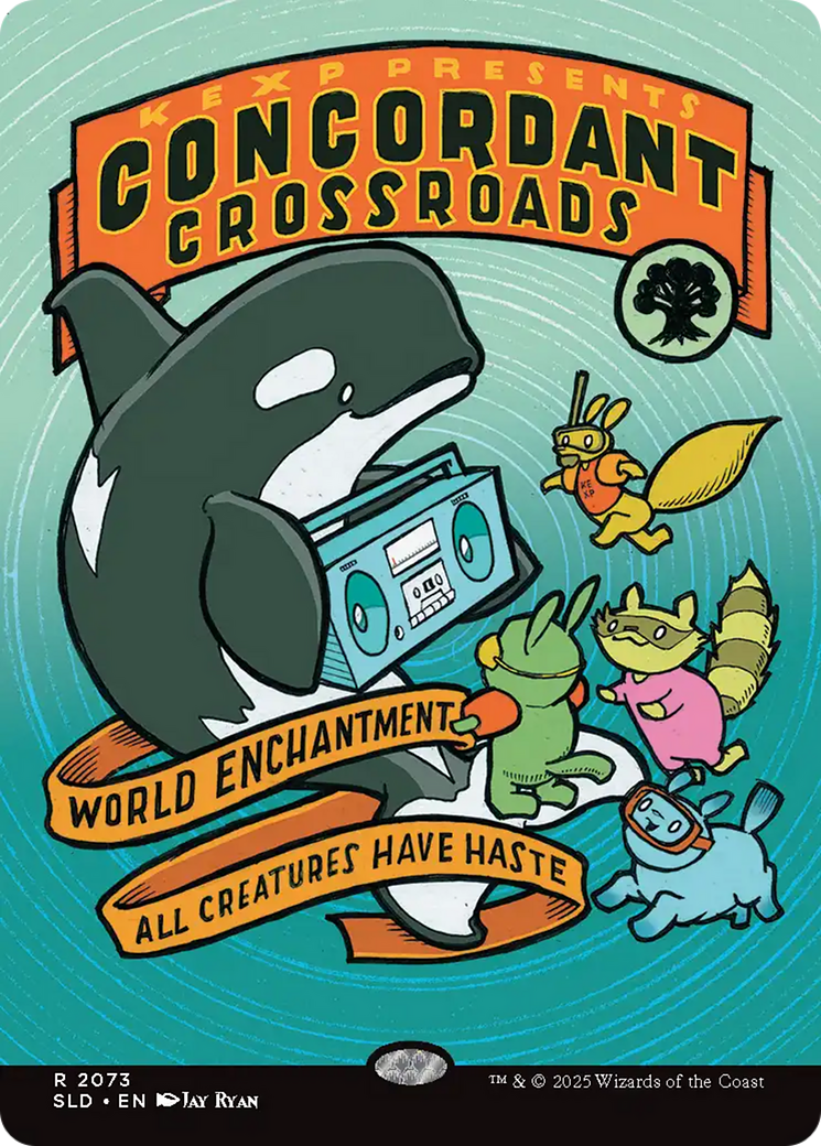 Concordant Crossroads (2073) (Rainbow Foil) [Secret Lair Drop Series] | Exor Games New Glasgow