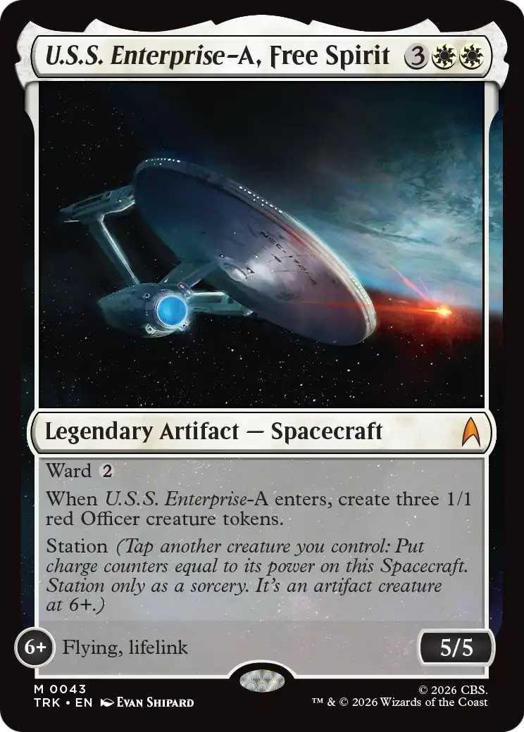 U.S.S. Enterprise-A, Free Spirit [Star Trek] | Exor Games New Glasgow