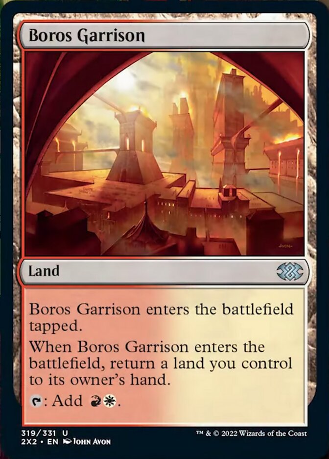 Boros Garrison [Double Masters 2022] | Exor Games New Glasgow