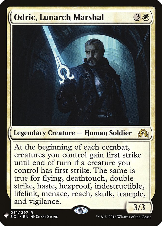 Odric, Lunarch Marshal [The List] | Exor Games New Glasgow