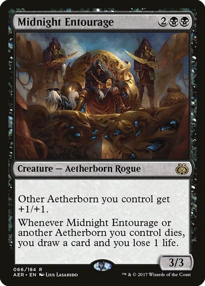 Midnight Entourage [Aether Revolt] | Exor Games New Glasgow