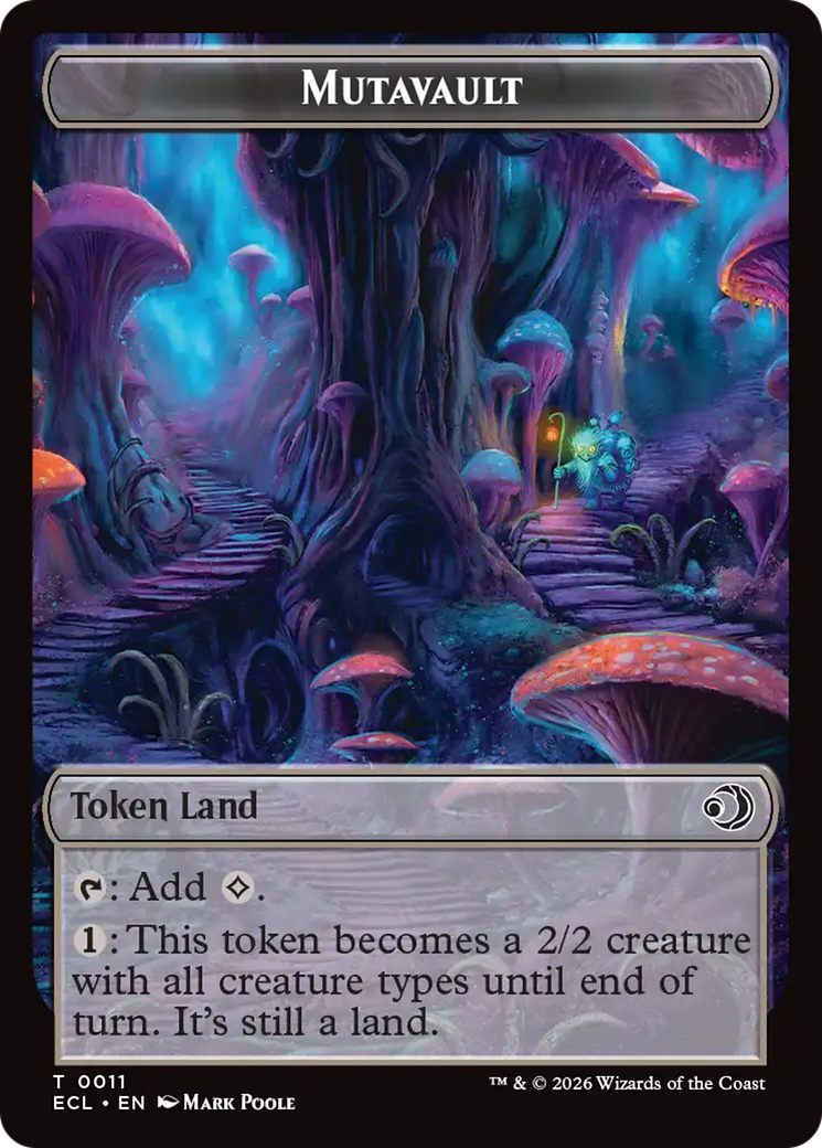 Elk // Mutavault Double-Sided Token [Lorwyn Eclipsed Tokens] | Exor Games New Glasgow