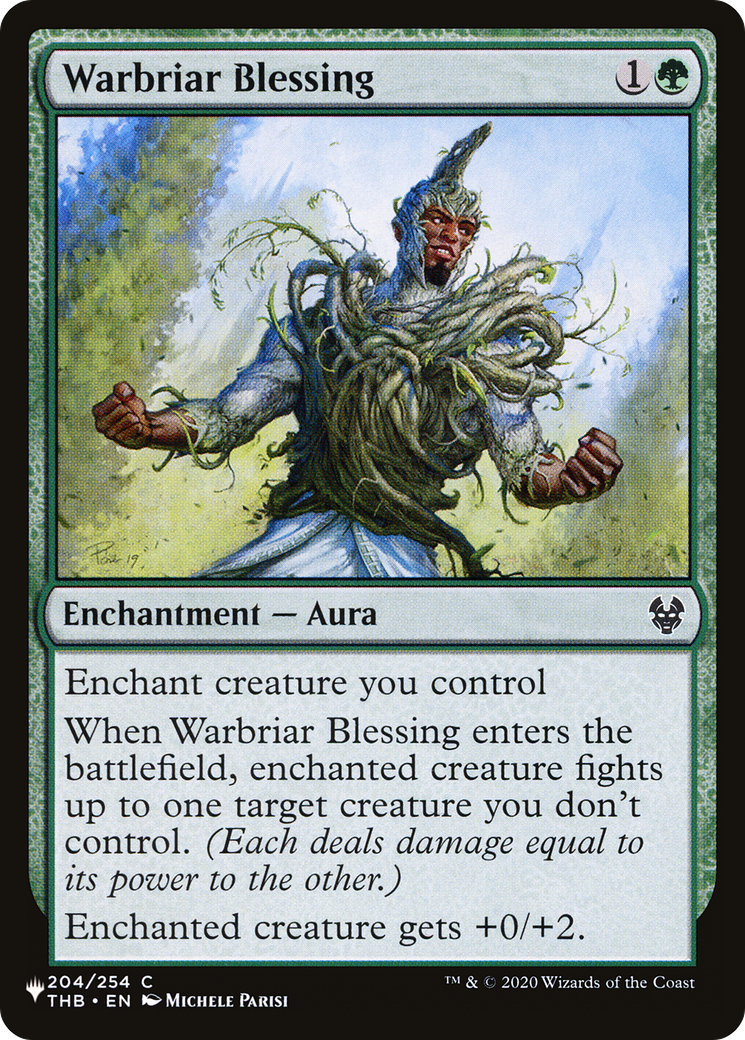 Warbriar Blessing [The List Reprints] | Exor Games New Glasgow