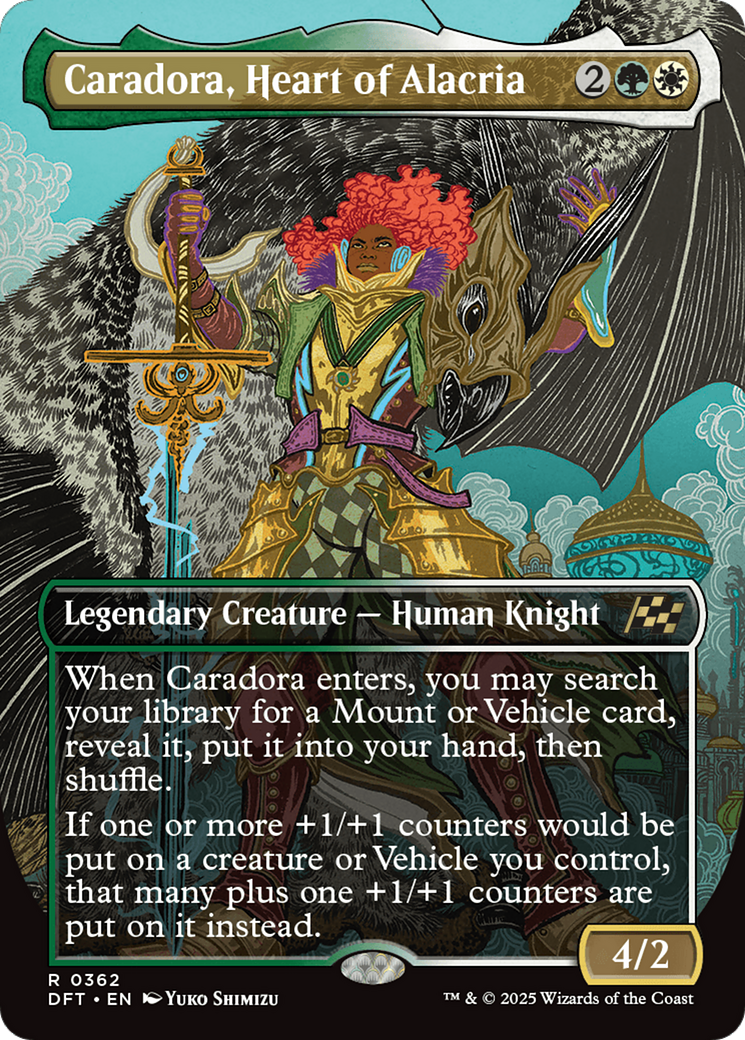 Caradora, Heart of Alacria (Borderless) [Aetherdrift] | Exor Games New Glasgow