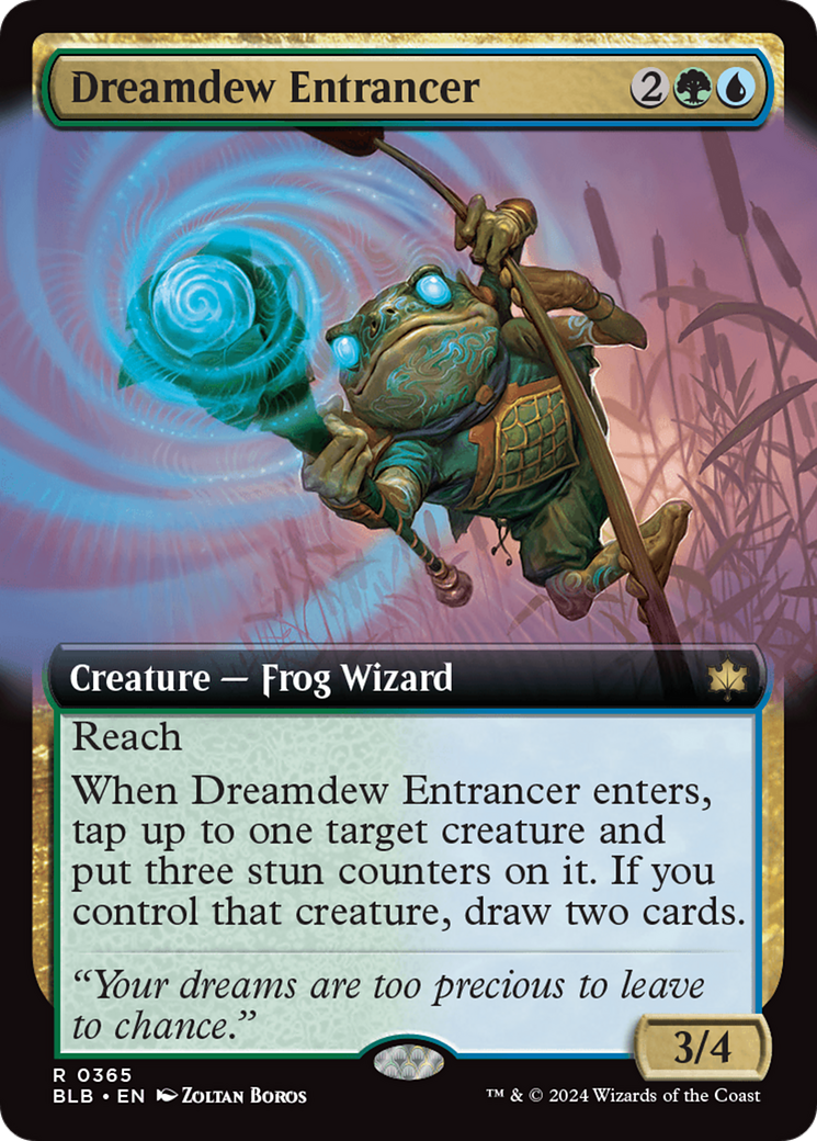 Dreamdew Entrancer (Extended Art) [Bloomburrow] | Exor Games New Glasgow