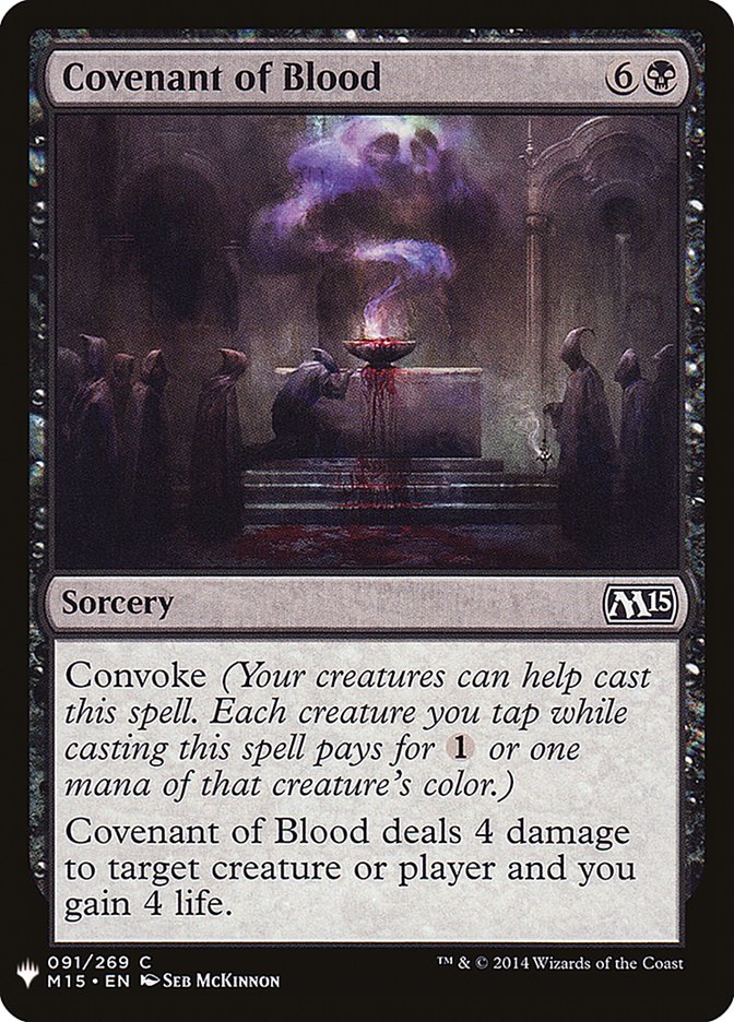 Covenant of Blood [Mystery Booster] | Exor Games New Glasgow