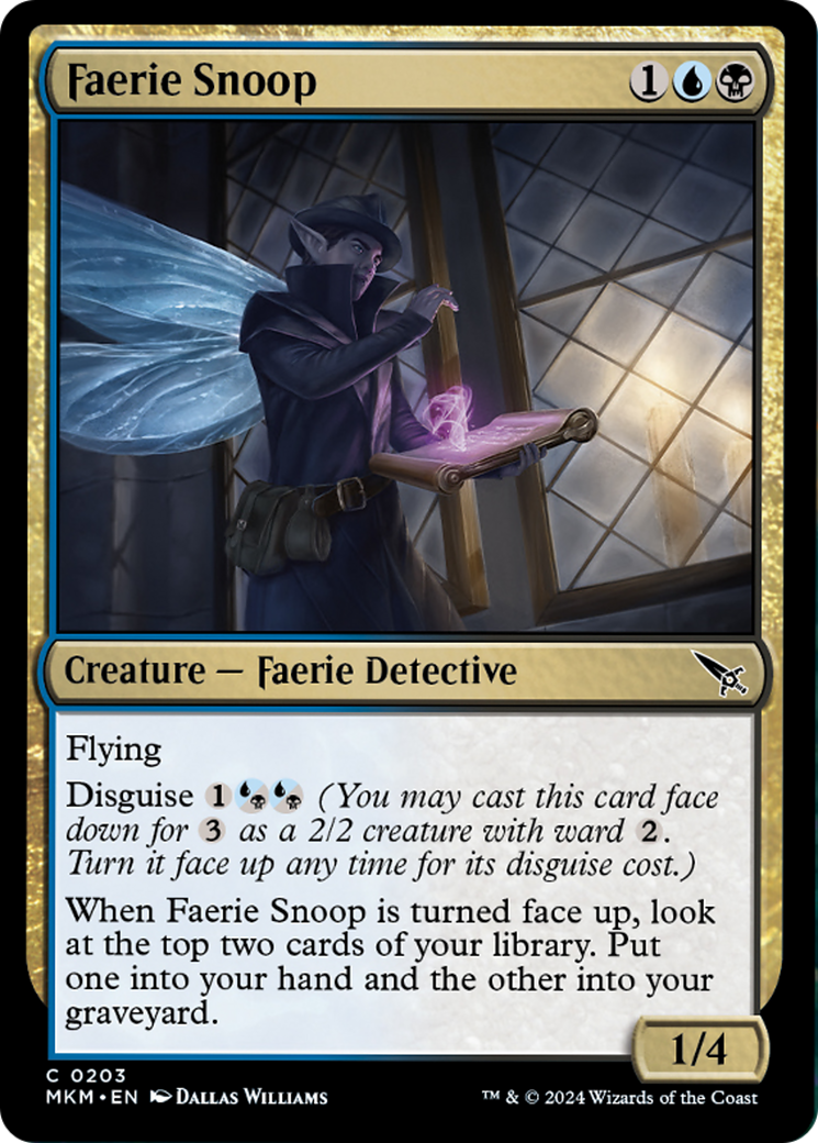 Faerie Snoop [Murders at Karlov Manor] | Exor Games New Glasgow