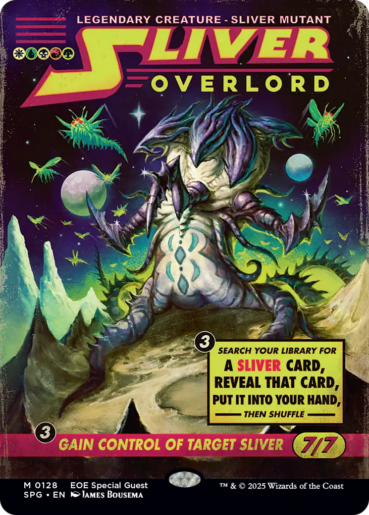 Sliver Overlord (Showcase) [Edge of Eternities Special Guests] | Exor Games New Glasgow