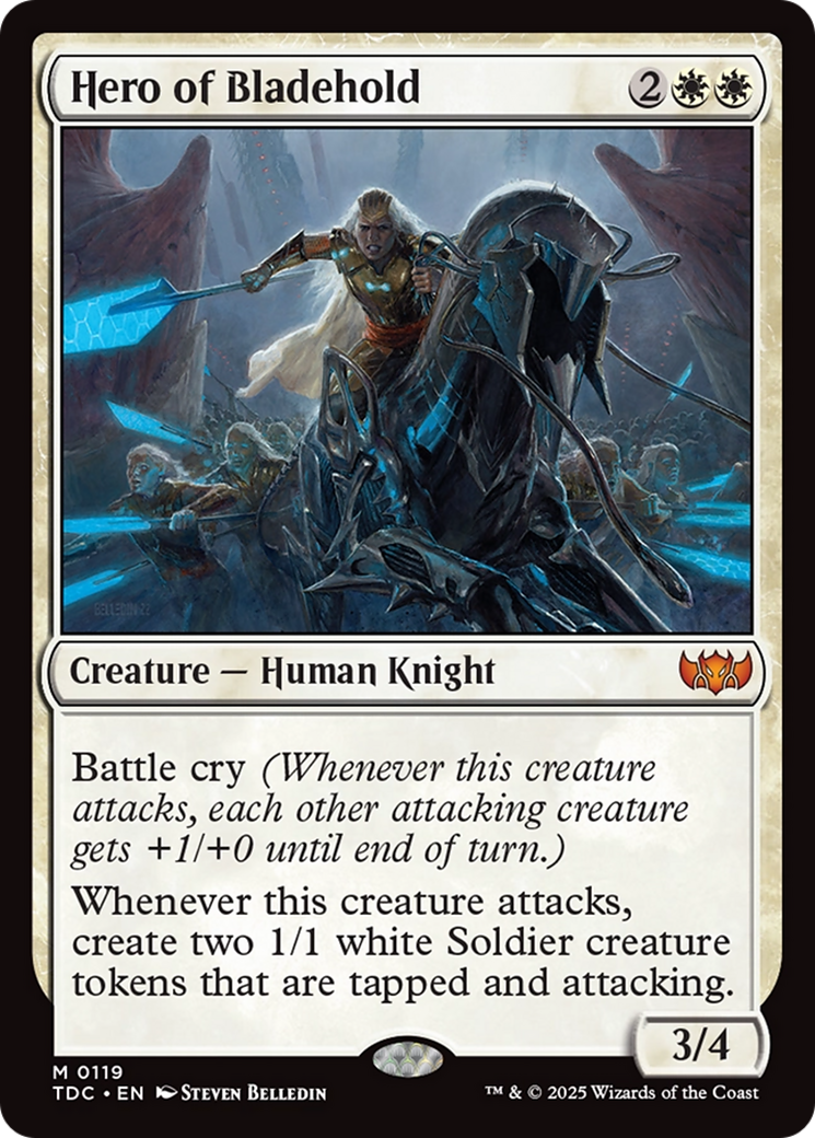 Hero of Bladehold [Tarkir: Dragonstorm Commander] | Exor Games New Glasgow