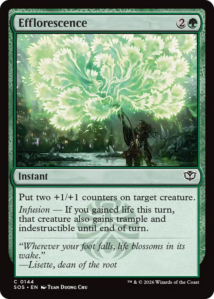Efflorescence [Secrets of Strixhaven] | Exor Games New Glasgow