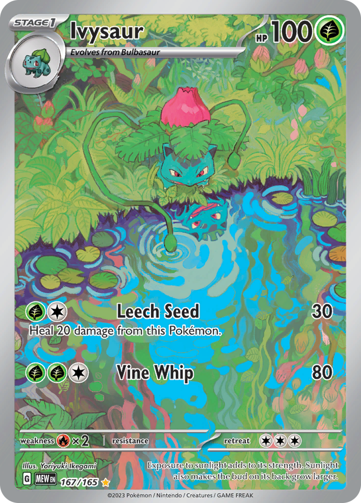 Ivysaur (167/165) [Scarlet & Violet: 151] | Exor Games New Glasgow