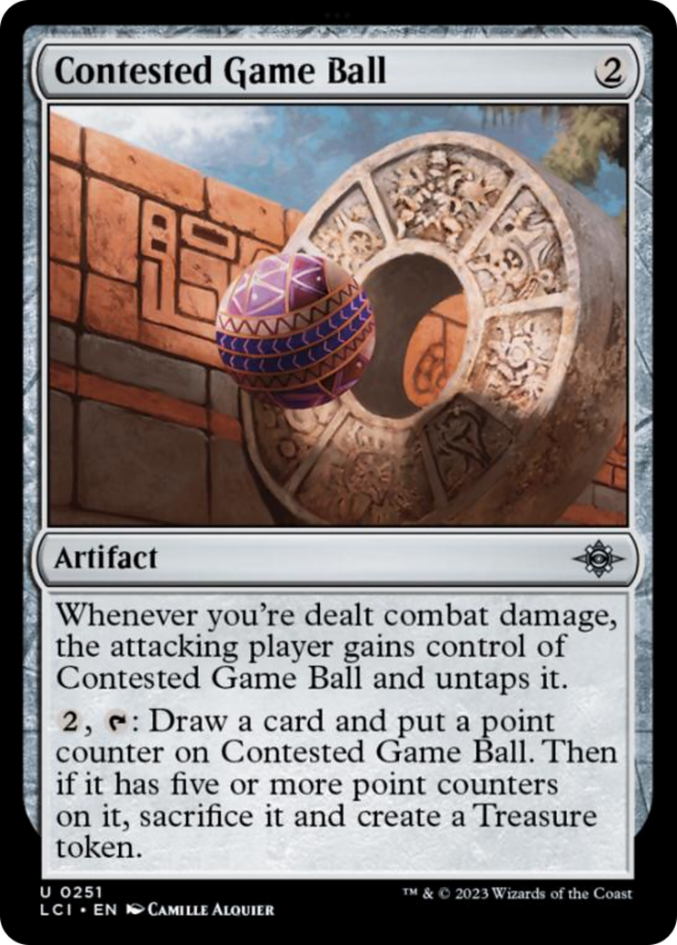 Contested Game Ball [The Lost Caverns of Ixalan] | Exor Games New Glasgow