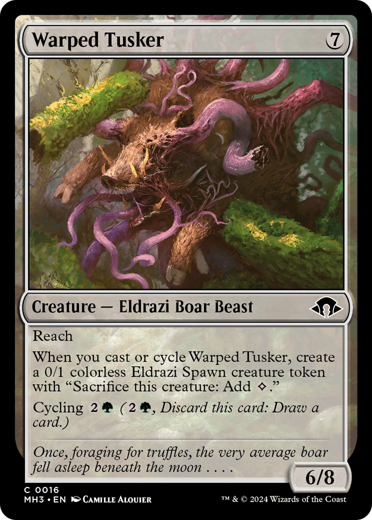 Warped Tusker [Modern Horizons 3] | Exor Games New Glasgow