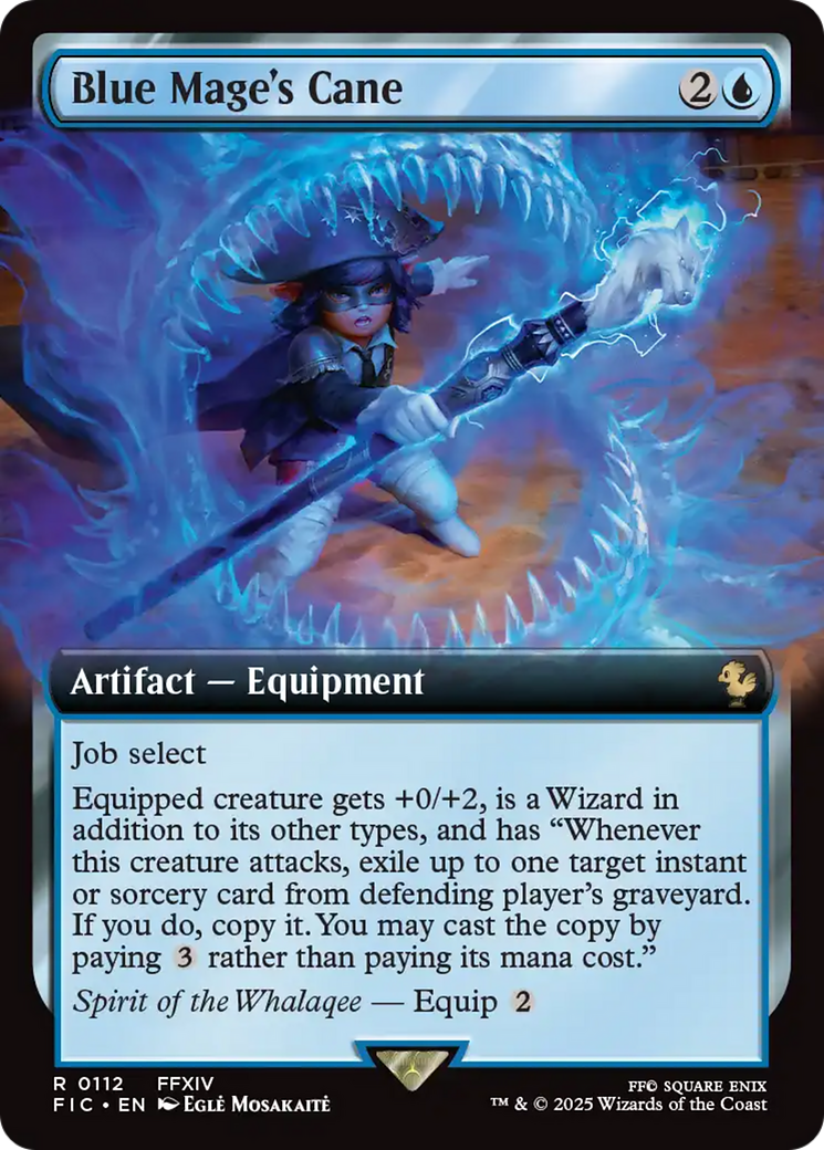 Blue Mage's Cane (Extended Art) [FINAL FANTASY Commander] | Exor Games New Glasgow