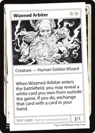 Wizened Arbiter (2021 Edition) [Mystery Booster Playtest Cards] | Exor Games New Glasgow