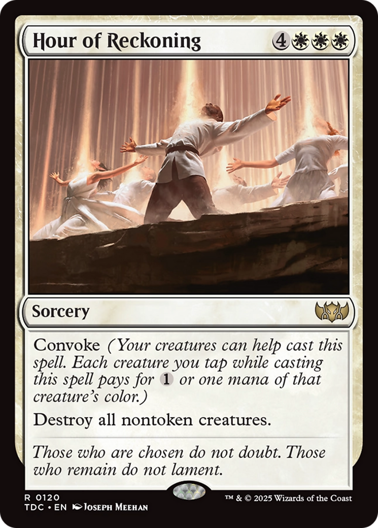 Hour of Reckoning [Tarkir: Dragonstorm Commander] | Exor Games New Glasgow