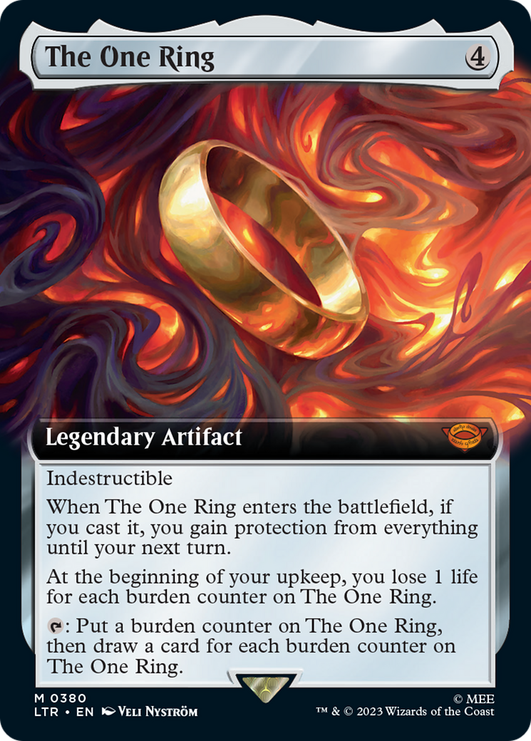 The One Ring (Extended Art) [The Lord of the Rings: Tales of Middle-Earth] | Exor Games New Glasgow