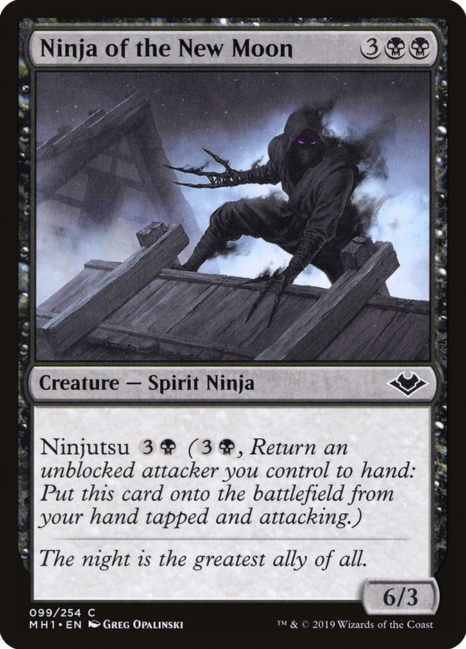 Ninja of the New Moon [Modern Horizons] | Exor Games New Glasgow