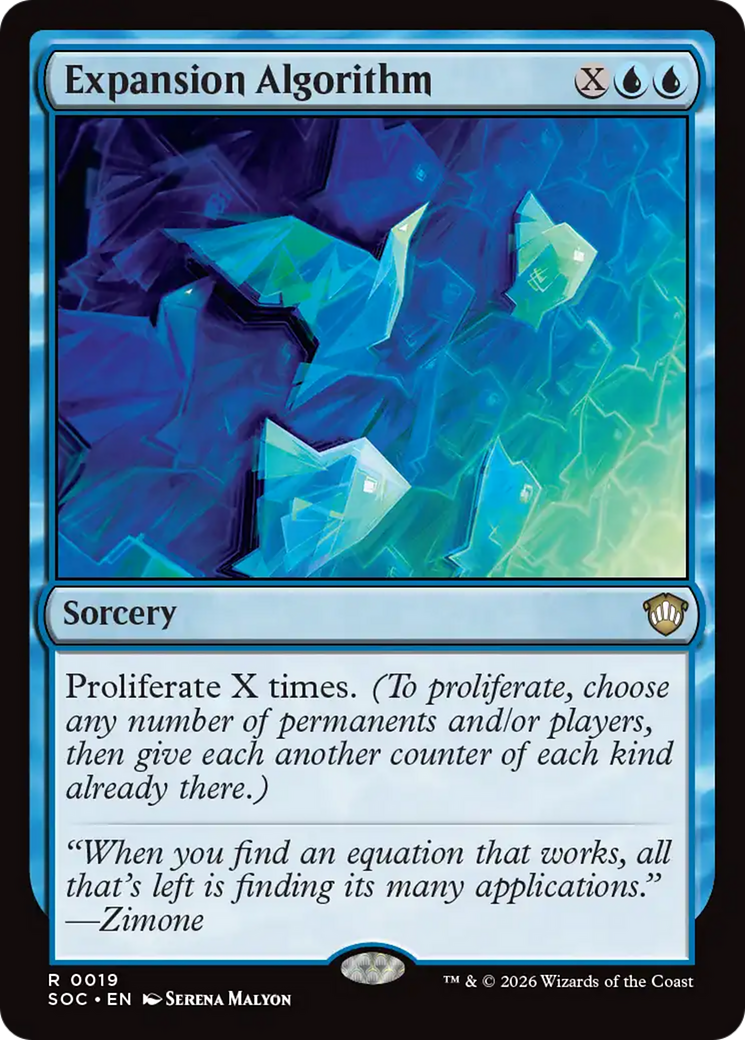 Expansion Algorithm [Secrets of Strixhaven Commander] | Exor Games New Glasgow