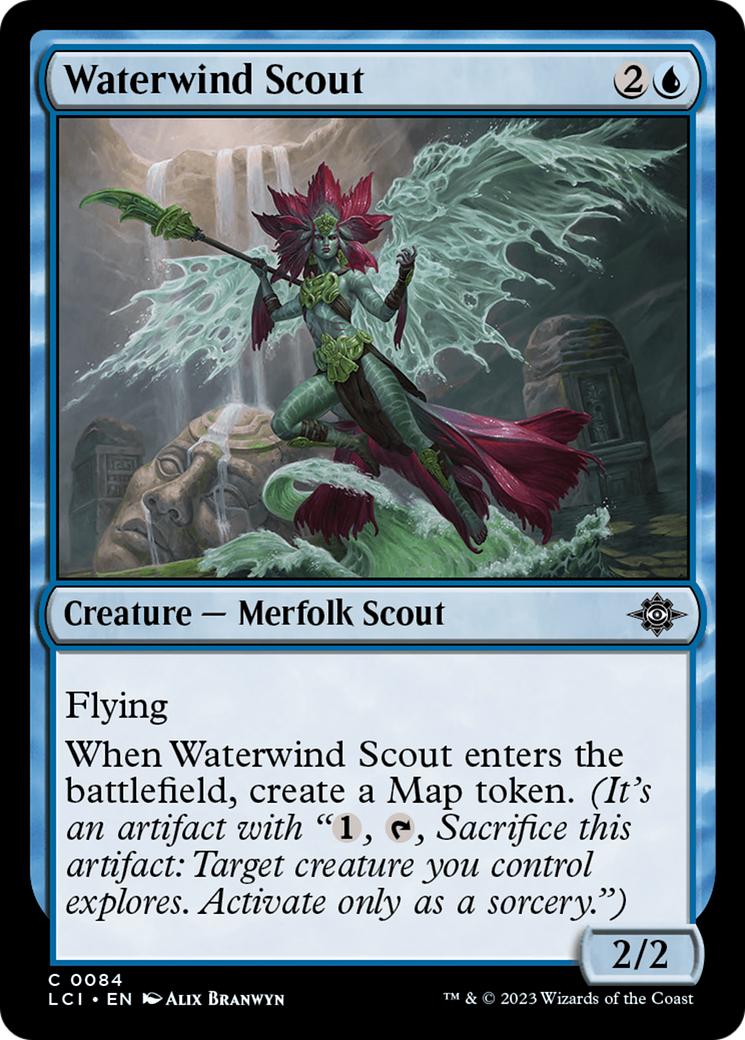 Waterwind Scout [The Lost Caverns of Ixalan] | Exor Games New Glasgow