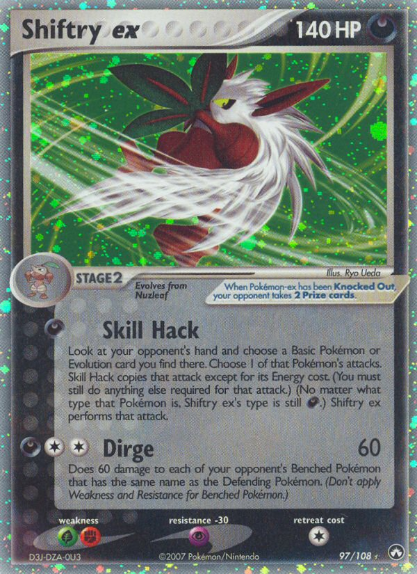 Shiftry ex (97/108) [EX: Power Keepers] | Exor Games New Glasgow