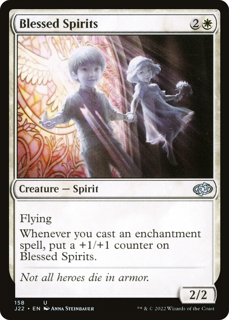 Blessed Spirits [Jumpstart 2022] | Exor Games New Glasgow